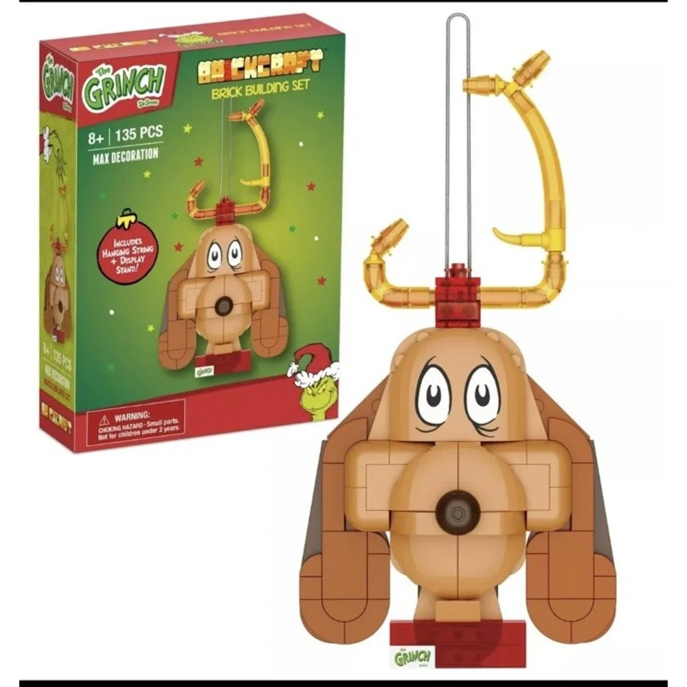 Brickcraft Grinch Max‎ The Dog Brick Building Kit 135 Piece Set